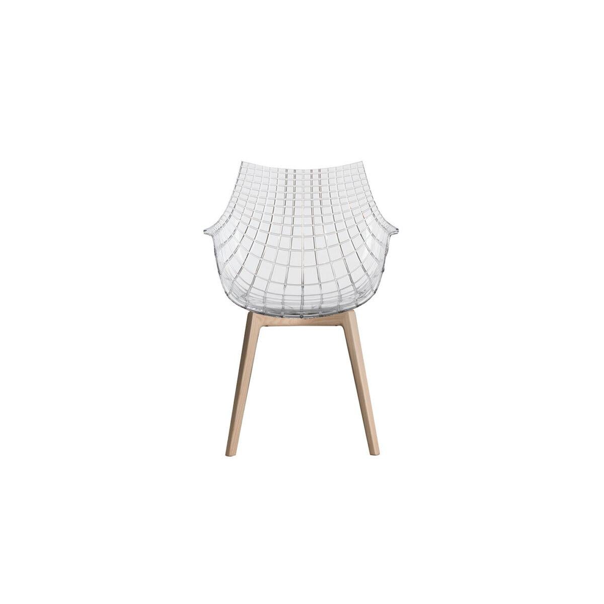 Meridiana-Stuhl in Transparent von Christophe Pillet für Driade (Moderne) im Angebot