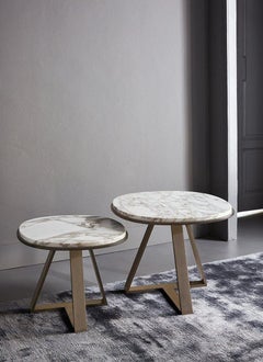 Meridiani Judd, Editions Shine Low Table Designed by Andrea Parisio