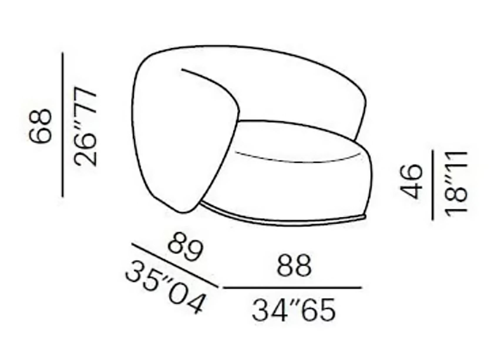Sillón Meridiani René - 2022 2