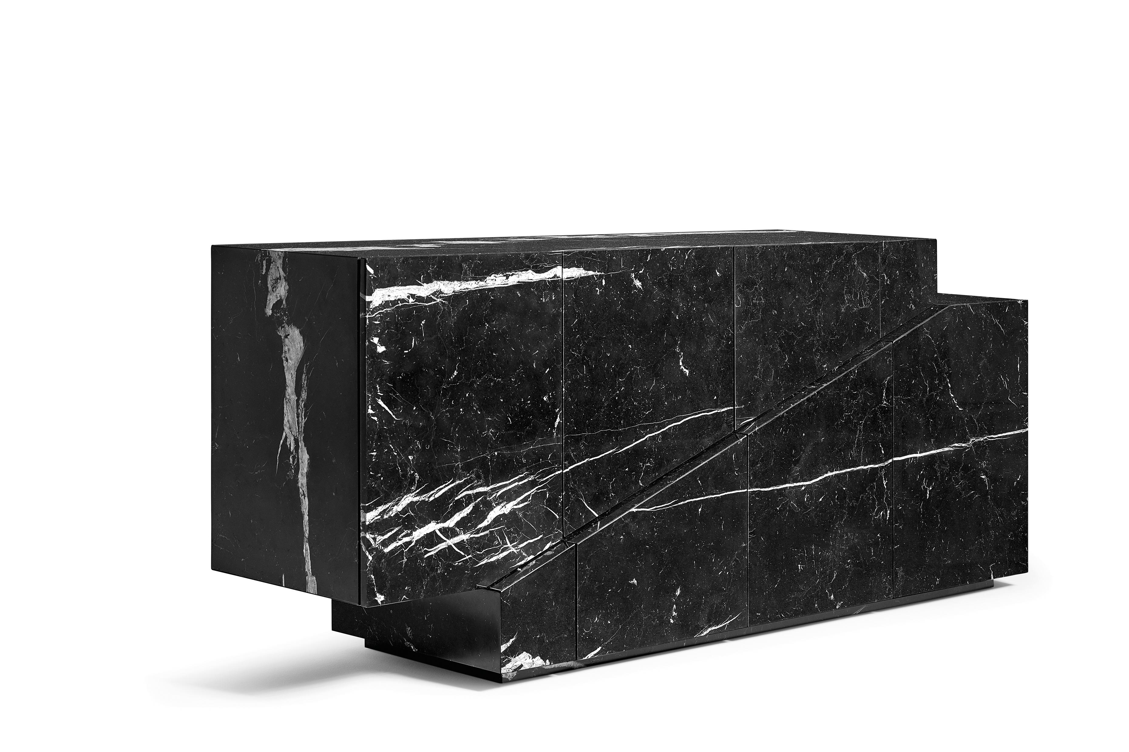 Portuguese Meridiano Marble Sideboard by Ginger & Jagger For Sale