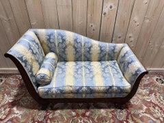 Meridienne Bench Récamier Napoleon III Period