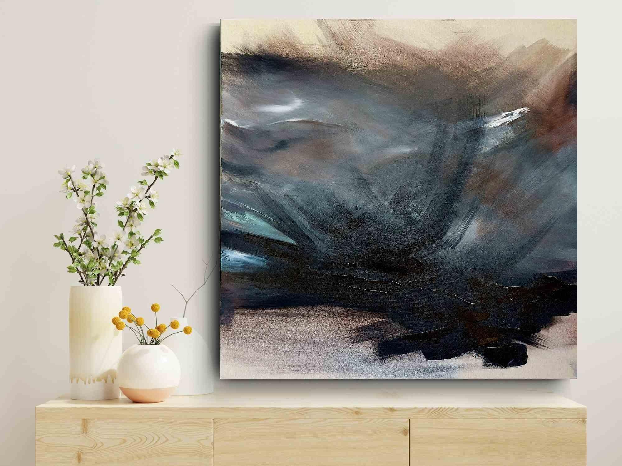 Asthenia - Paint by Meriem Delacroix - 2023 For Sale 3