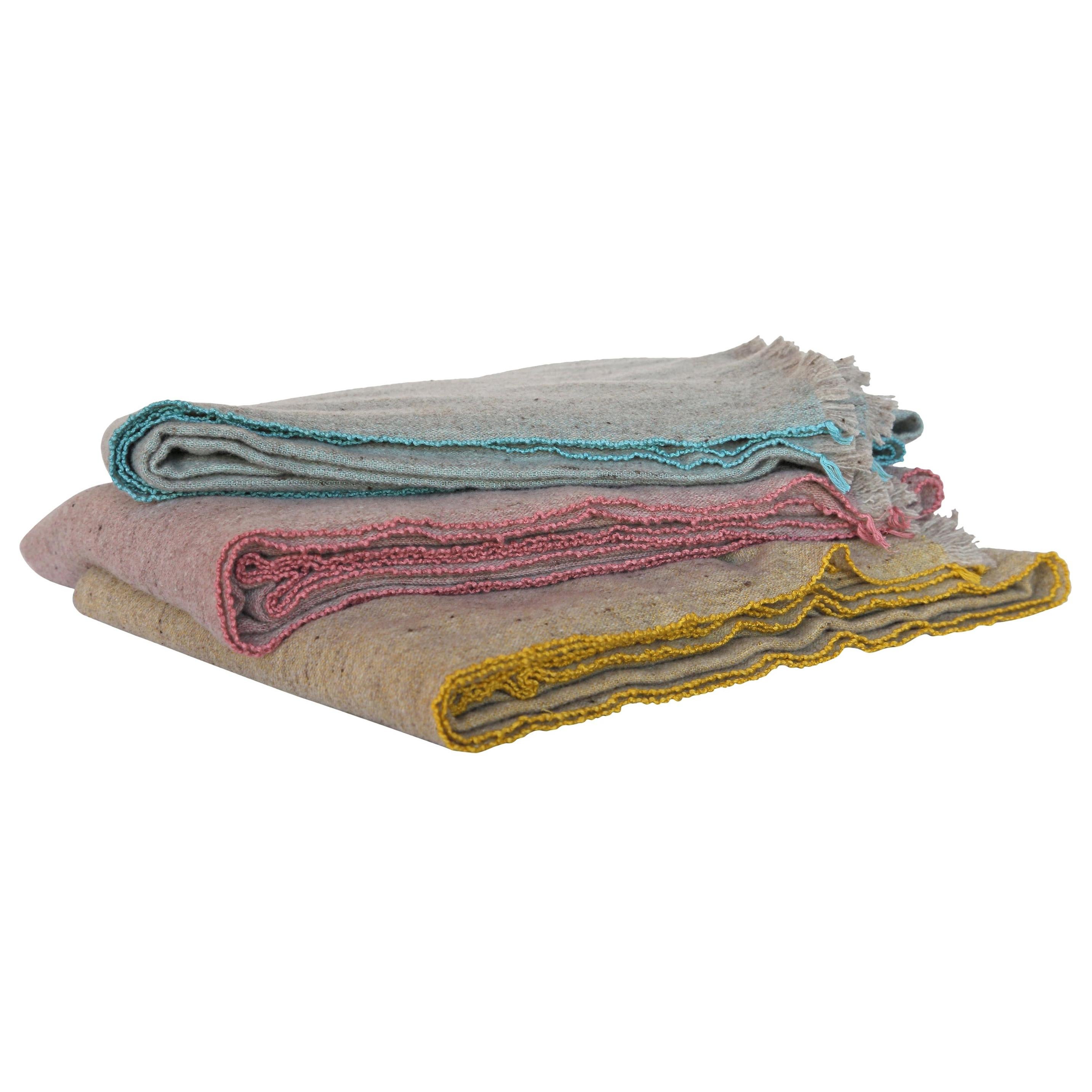 Large Vintage Pendleton Wool Blanket Navajo Style at 1stDibs