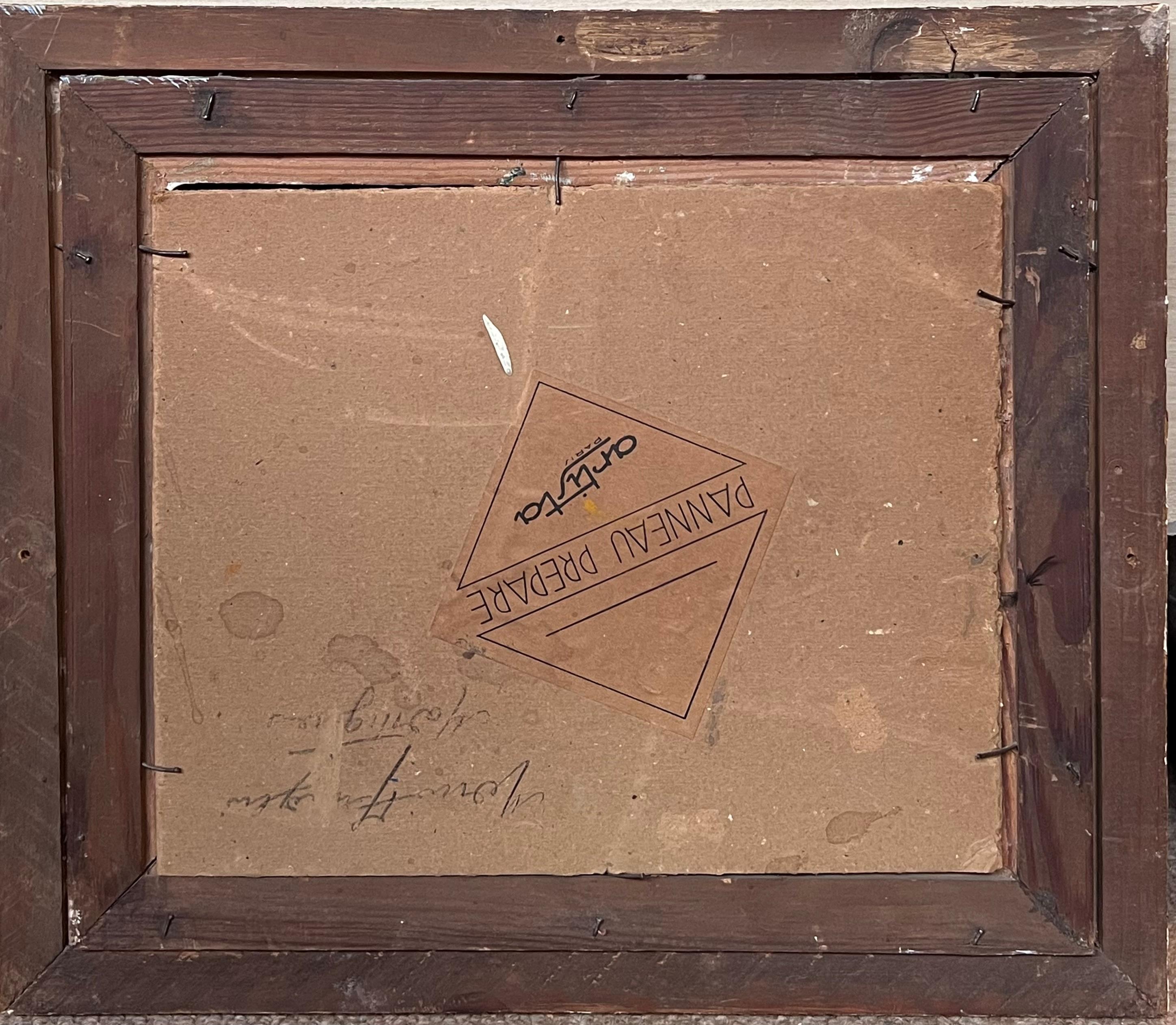 Peinture à l'huile impressionniste signée Martiques, sud de la France en vente 4