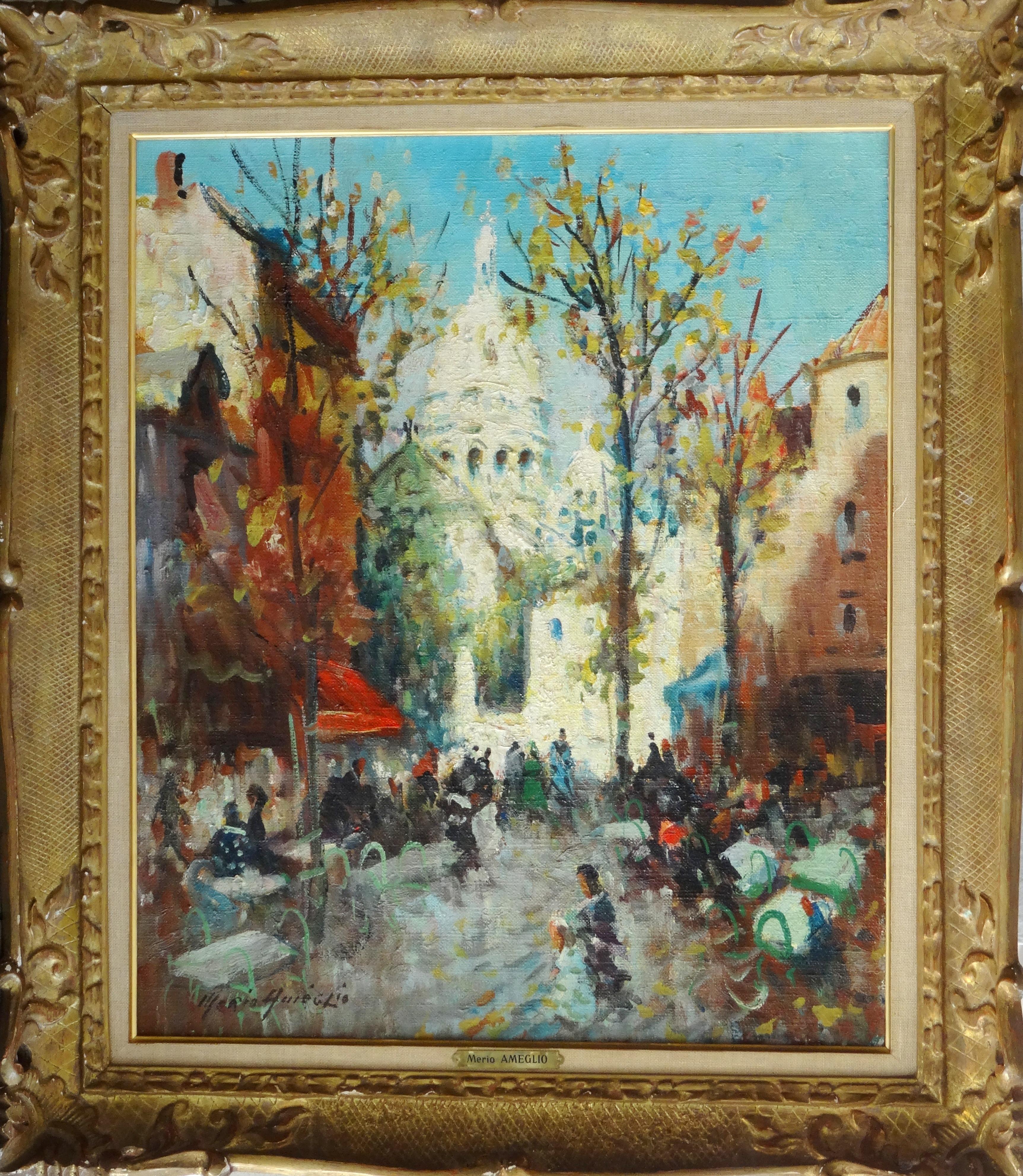 peinture acrylique montmartre