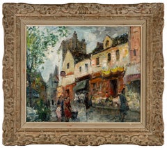 Scena di strada parigina