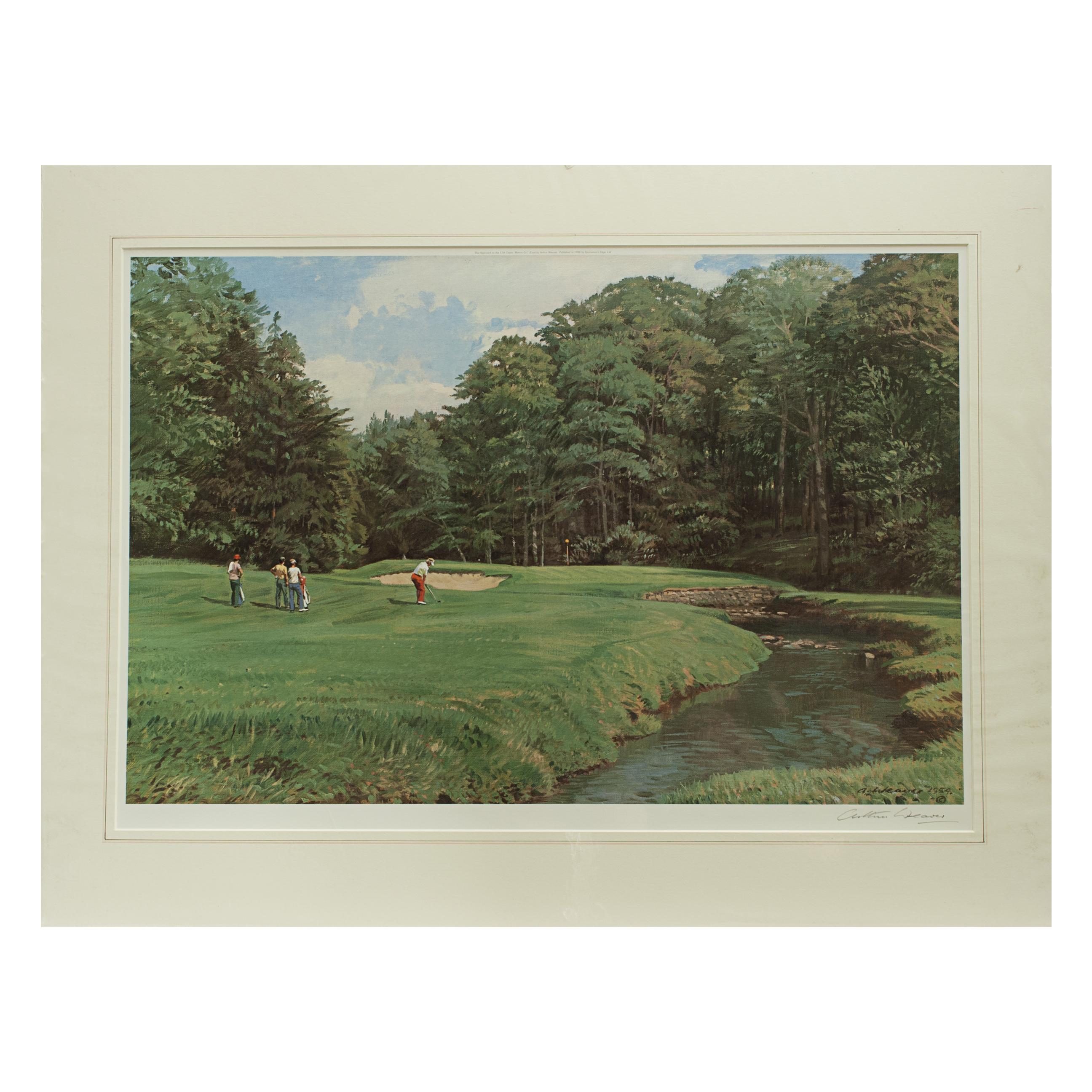 English Merion Golf Club Print, Arthur Weaver