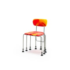Sedia Meritalia 543 Broadway in edizione limitata con nove gambe di Gaetano Pesce