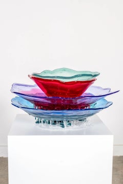 Meritalia Big Surprise 1, Large/ Blue, Green and Clear by Gaetano Pesce