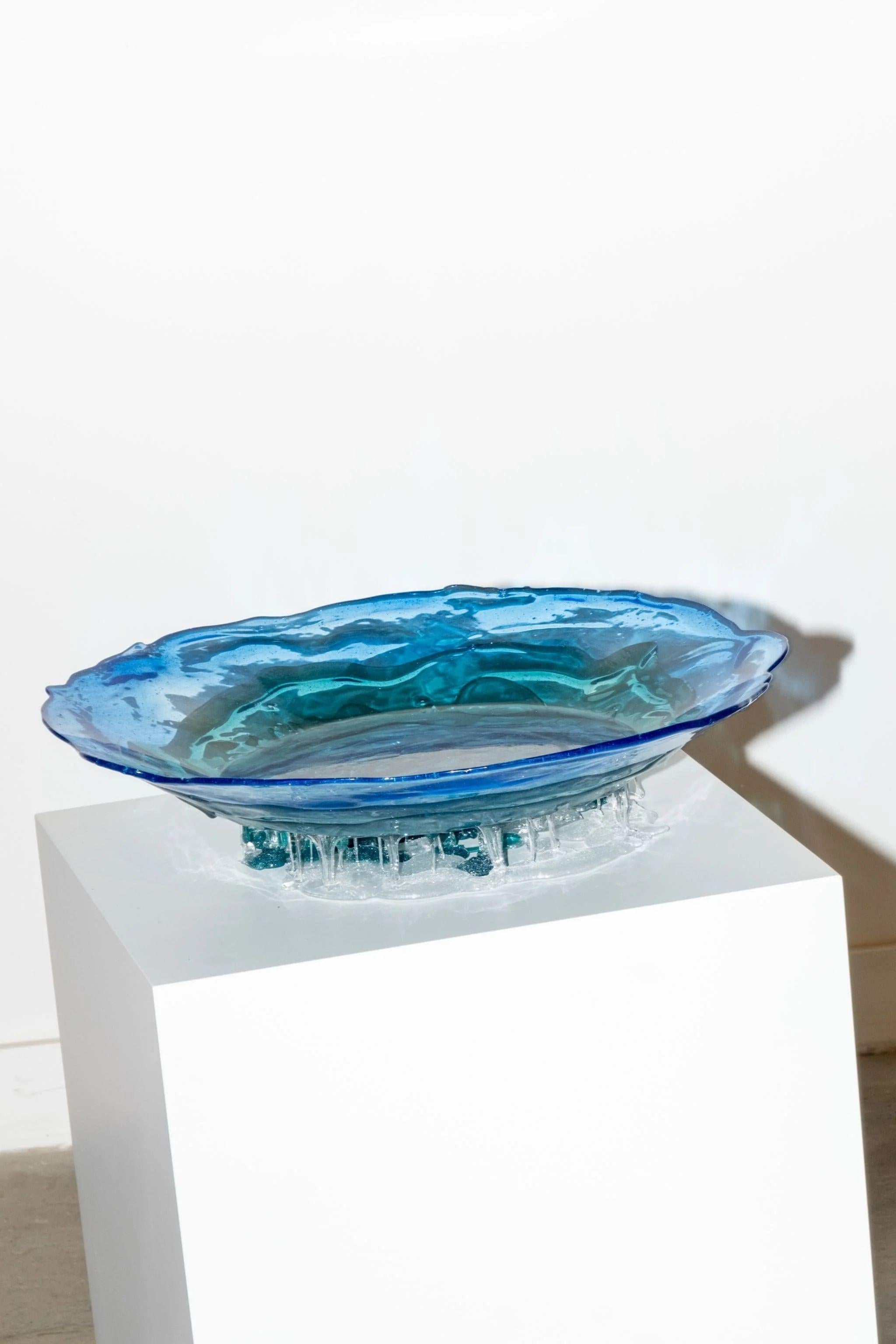 Meritalia Big Surprise 1, Large/ Blue, Green and Clear by Gaetano Pesce In New Condition For Sale In Toronto, ON