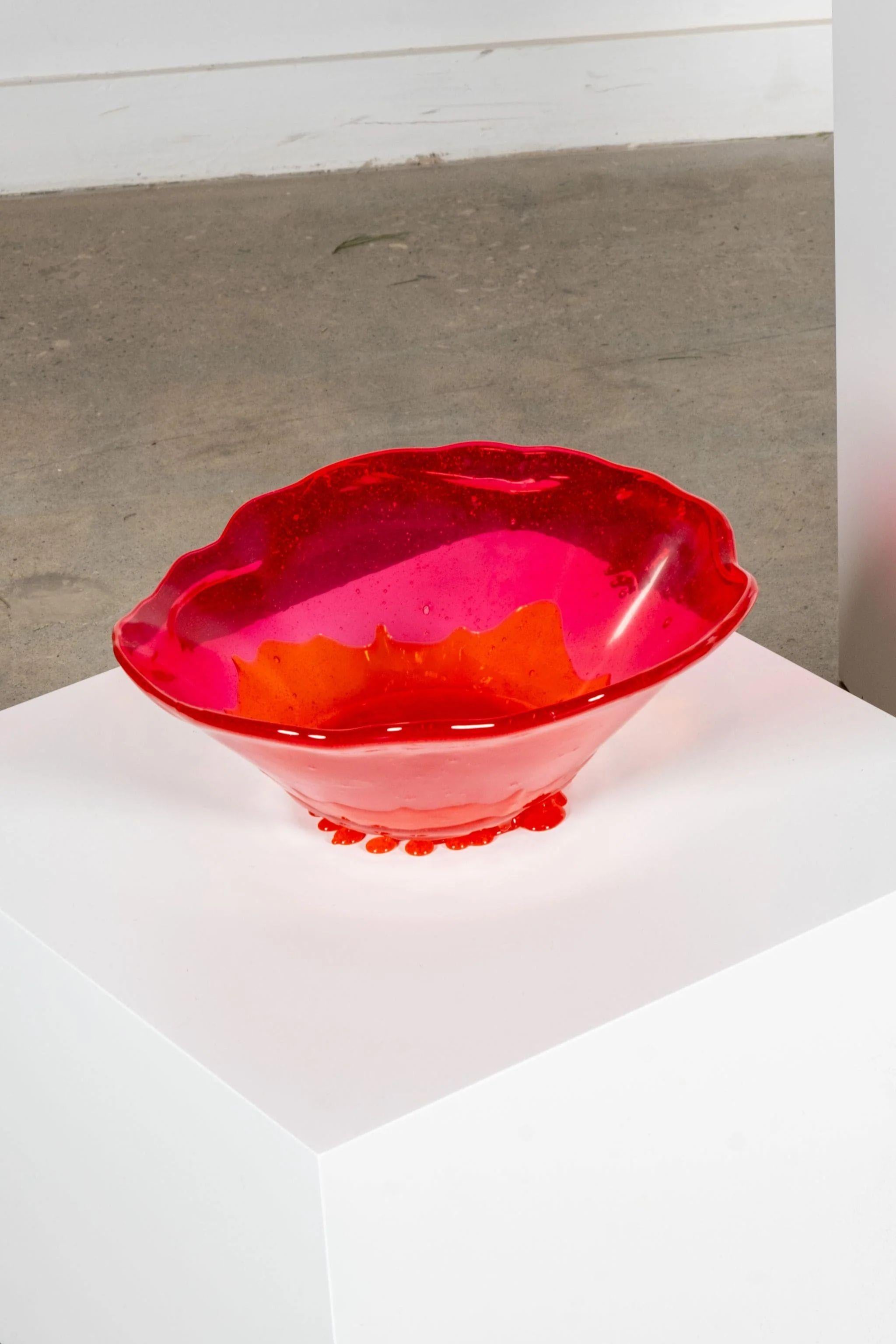 Postmoderne Meritalia Big Surprise 1, Small / Rouge et Orange par Gaetano Pesce en vente