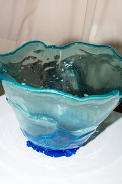 Meritalia Big Surprise 2, klein / Hellblau und Grün von Gaetano Pesce