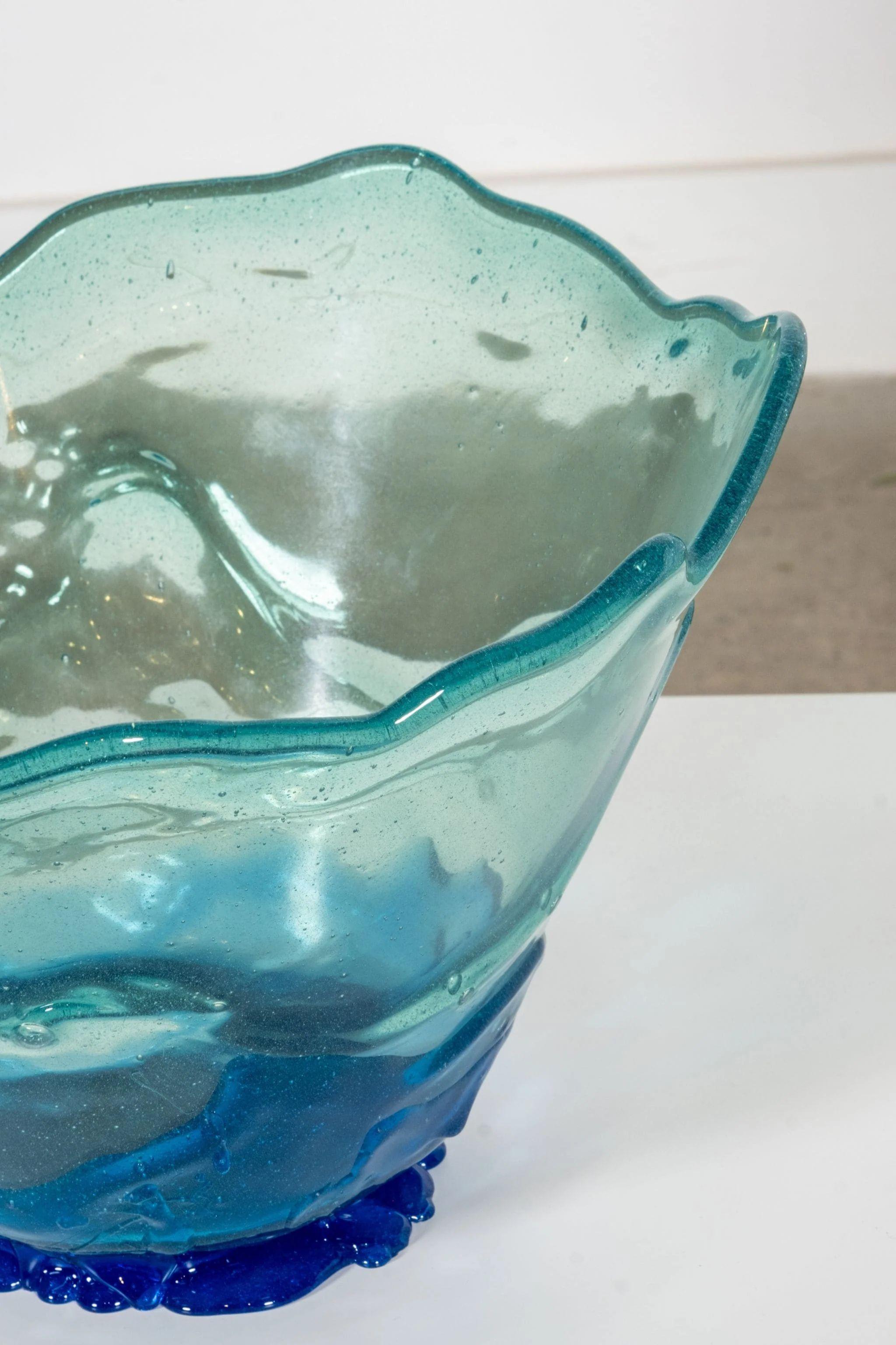 Italian Meritalia Big Surprise 2, Small / Light Blue and Green by Gaetano Pesce For Sale
