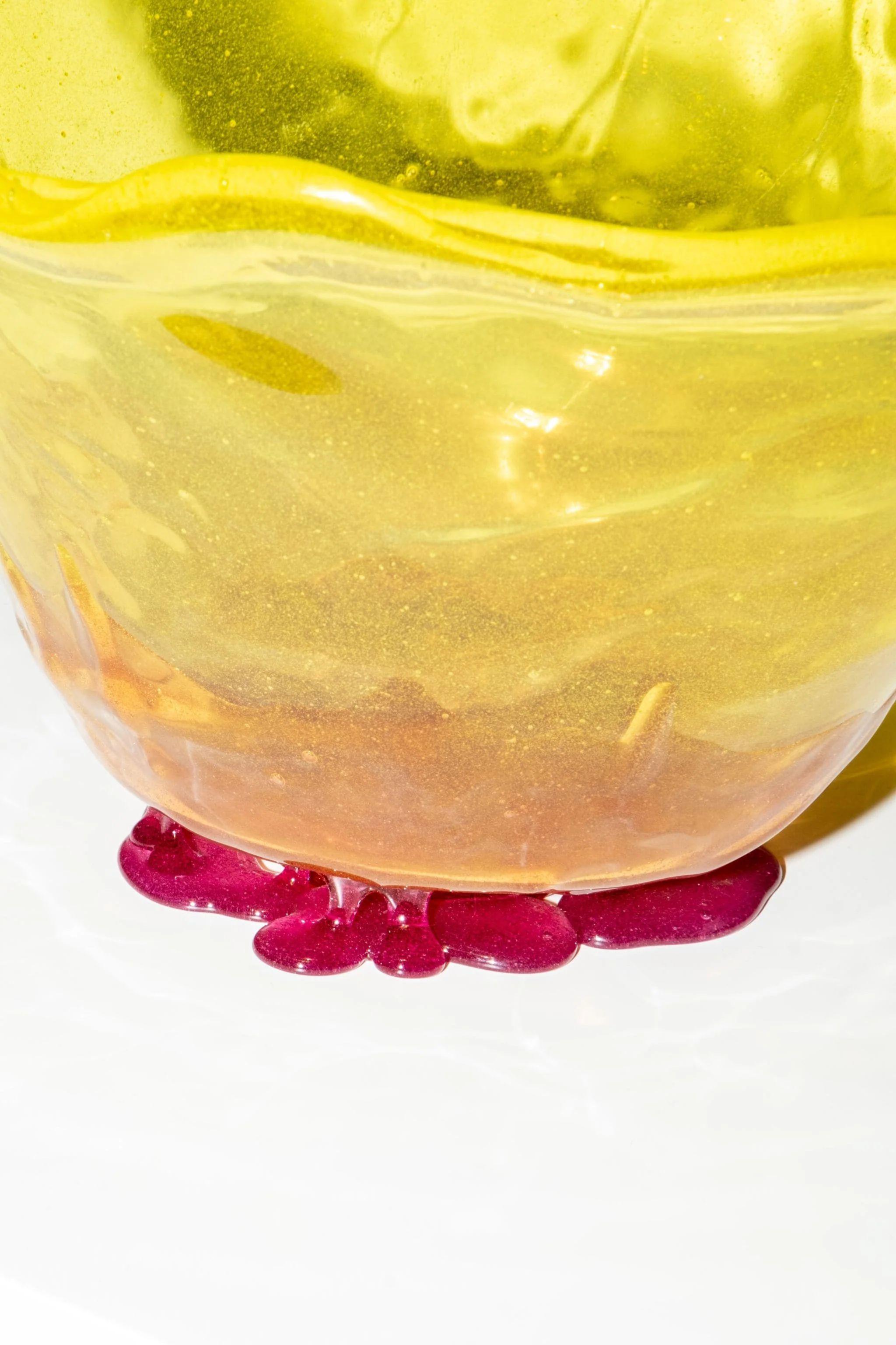 Italian Meritalia Big Surprise 2, Small / Yellow and Pink by Gaetano Pesce For Sale