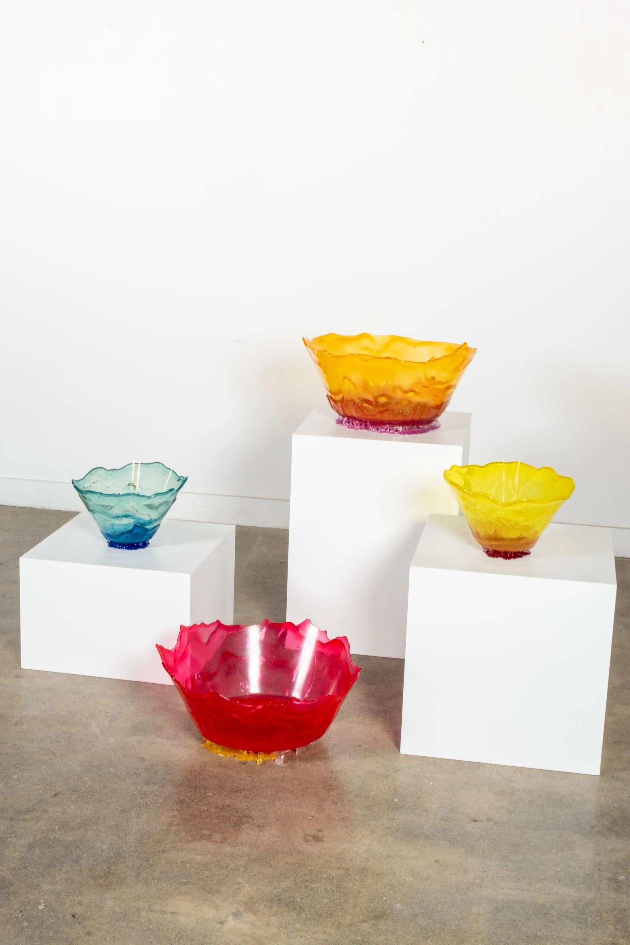 Contemporary Meritalia Big Surprise 2, Small / Yellow and Pink by Gaetano Pesce For Sale