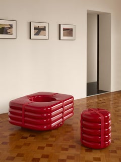 Taburete tapizado Meritalia Bundle by Objects of Common Interest