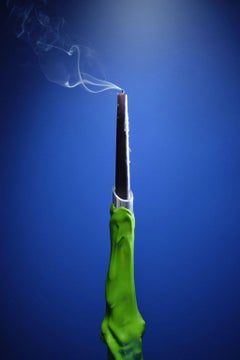 Meritalia Kandelaber / Grün von Gaetano Pesce