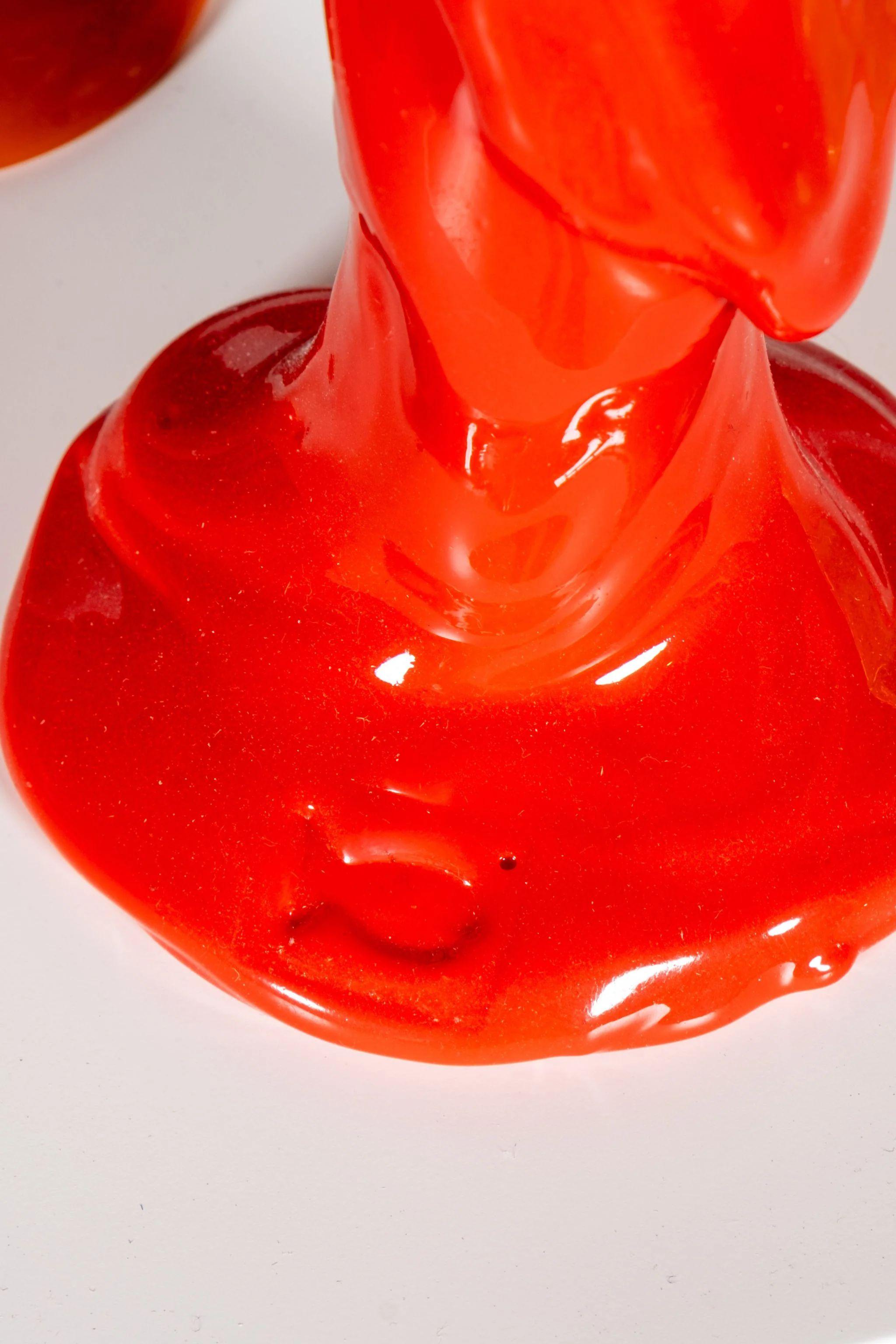 XXI secolo e contemporaneo Candelabro Meritalia / Arancione di Gaetano Pesce in vendita
