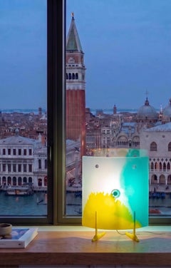 Meritalia Chador Multicolor Tischlampe von Gaetano Pesce, Kunstharz, limitierte Auflage