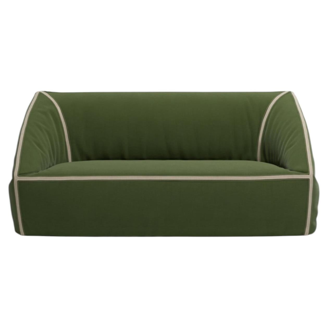 Meritalia Crease 170 Sofa, gepolstert mit weicher Wolle von Faye Toogood im Angebot