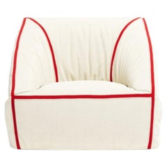 Meritalia Crease origami Armchair Upholstered in soft wool by Faye Toogood