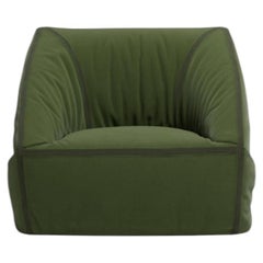 Meritalia Crease origami Sessel gepolstert in weicher Wolle von Faye Toogood