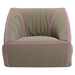 Meritalia Crease origami Armchair Upholstered in soft wool by Faye Toogood