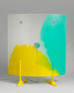 Meritalia Edizioni del Pesce Chador Multicolor Floor Lamp by Gaetano Pesce