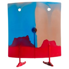 Meritalia Edizioni del Pesce Chador Multicolor Floor Lamp by Gaetano Pesce