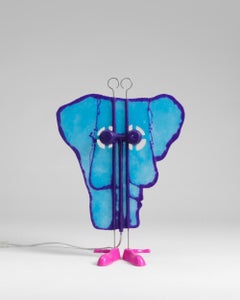 Meritalia Edizioni del Pesce Friend Floor Lamp by Gaetano Pesce