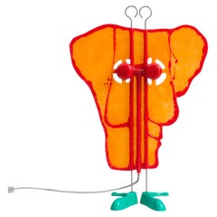 Meritalia Edizioni del Pesce Friend Floor Lamp by Gaetano Pesce