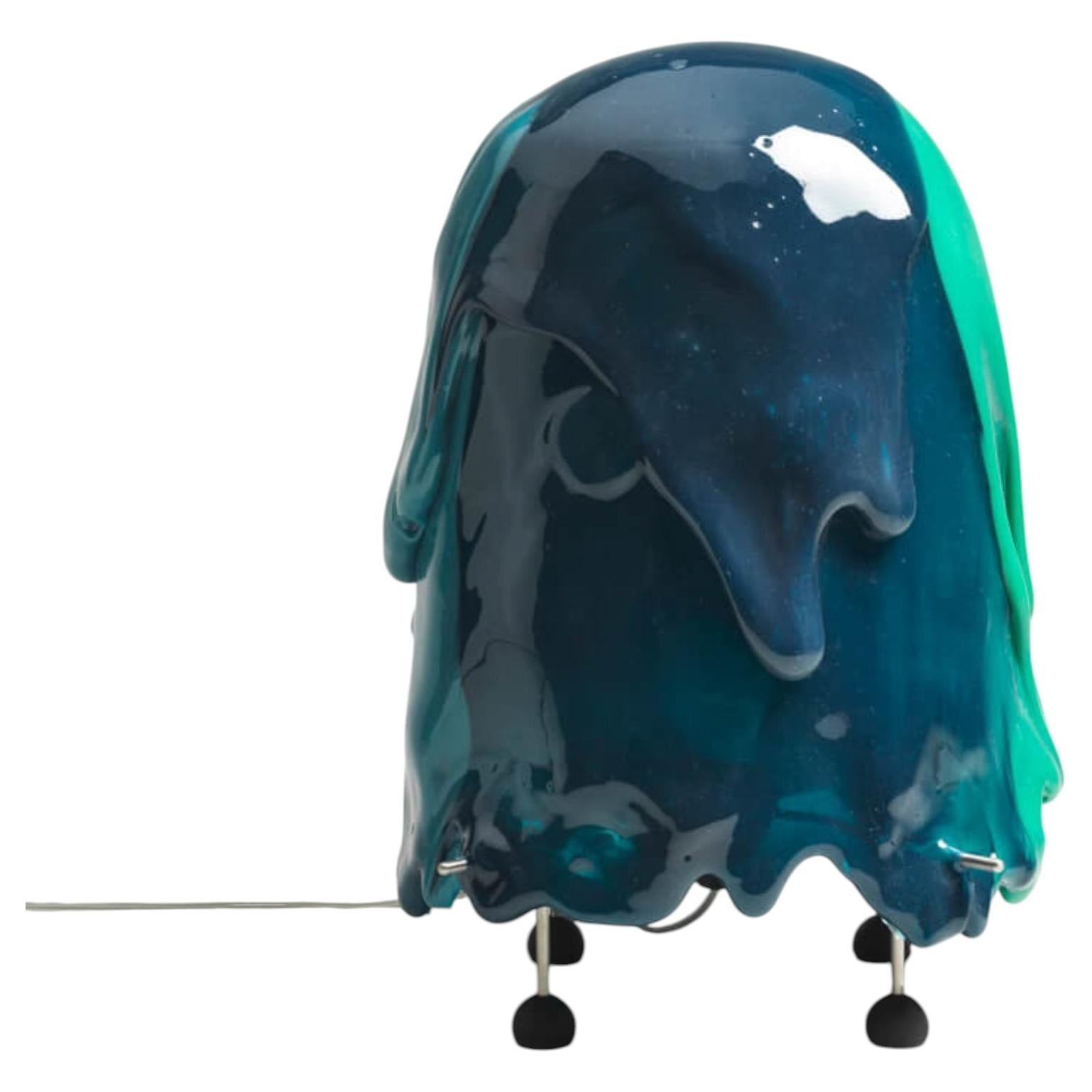 Meritalia Edizioni del Pesce Ghost Table Lamp by Gaetano Pesce For Sale