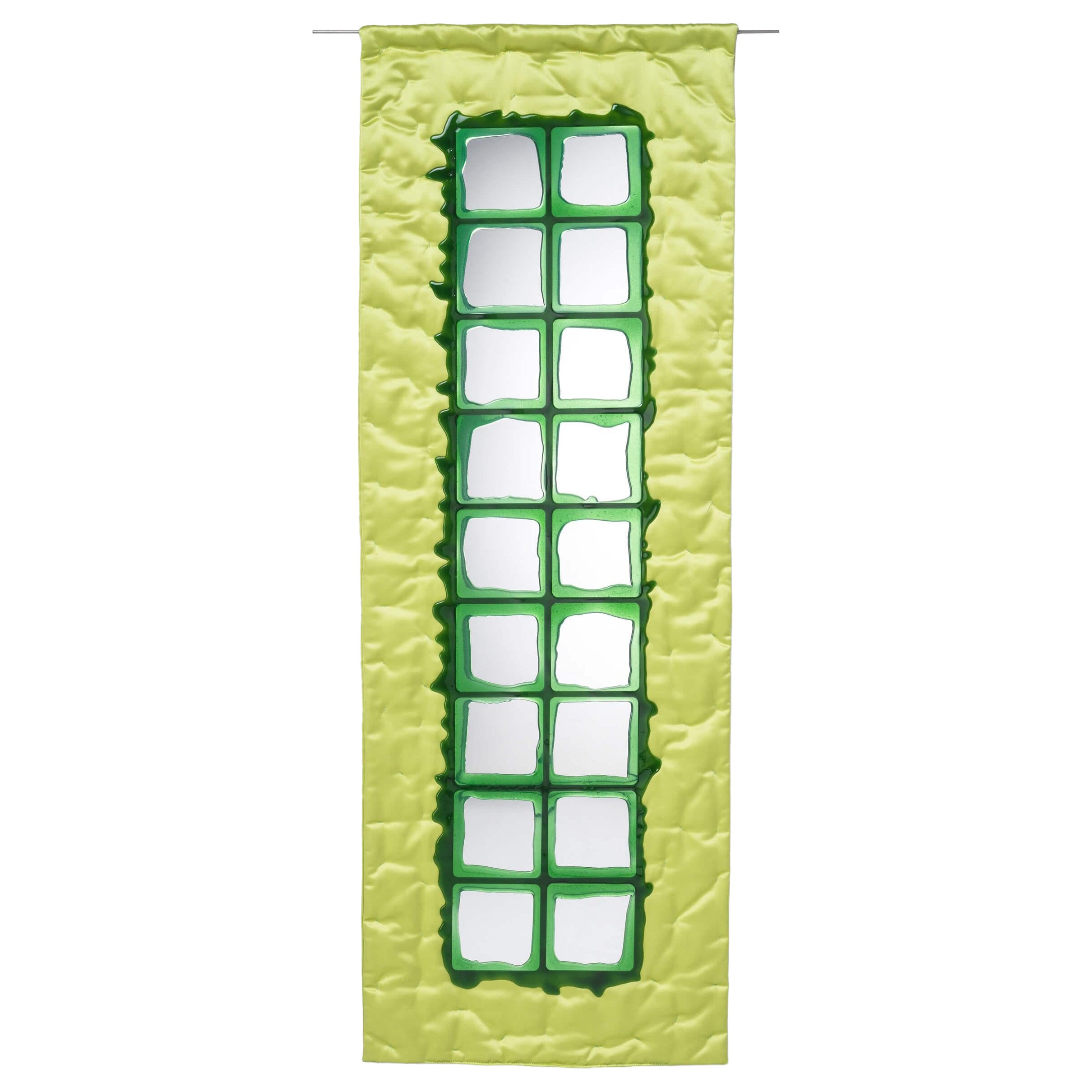 Meritalia Edizioni del Pesce Mirror 2 in Green and Forest by Gaetano Pesce For Sale