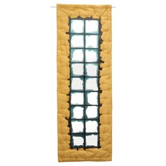 Meritalia Edizioni del Pesce Mirror 2 in Yellow and Blue by Gaetano Pesce