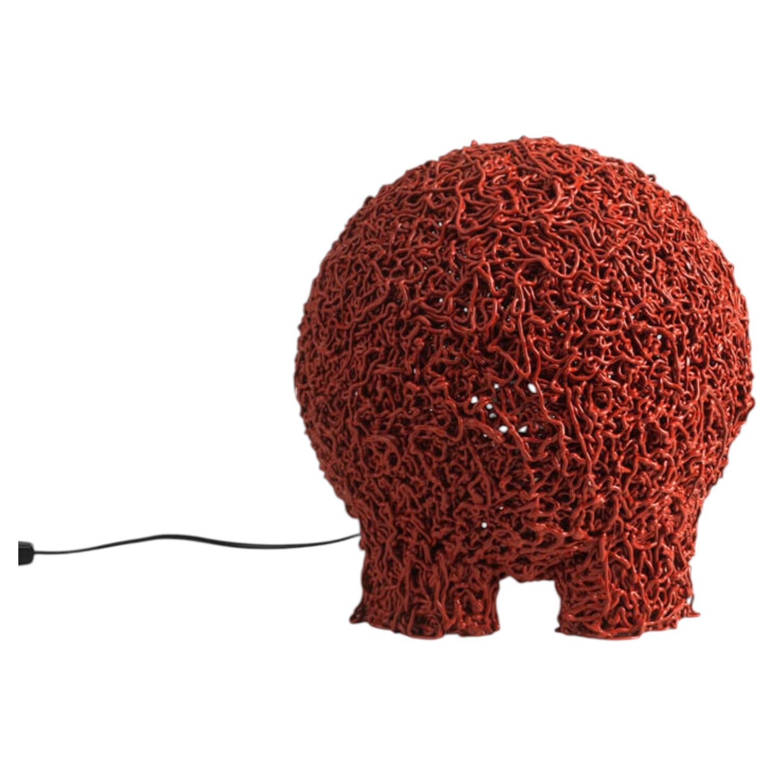 Meritalia Edizioni del Pesce Moss Table Lamp by Gaetano Pesce For Sale