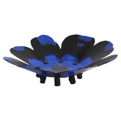 Meritalia Edizioni del Pesce Papavero-Vase in Schwarz und Blau von Gaetano Pesce