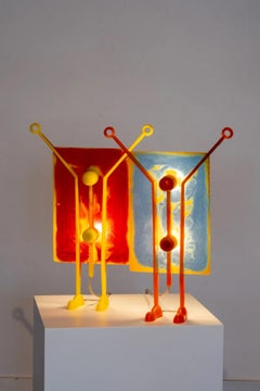 Meritalia Edizioni del Pesce Salvatore Table Lamp by Gaetano Pesce