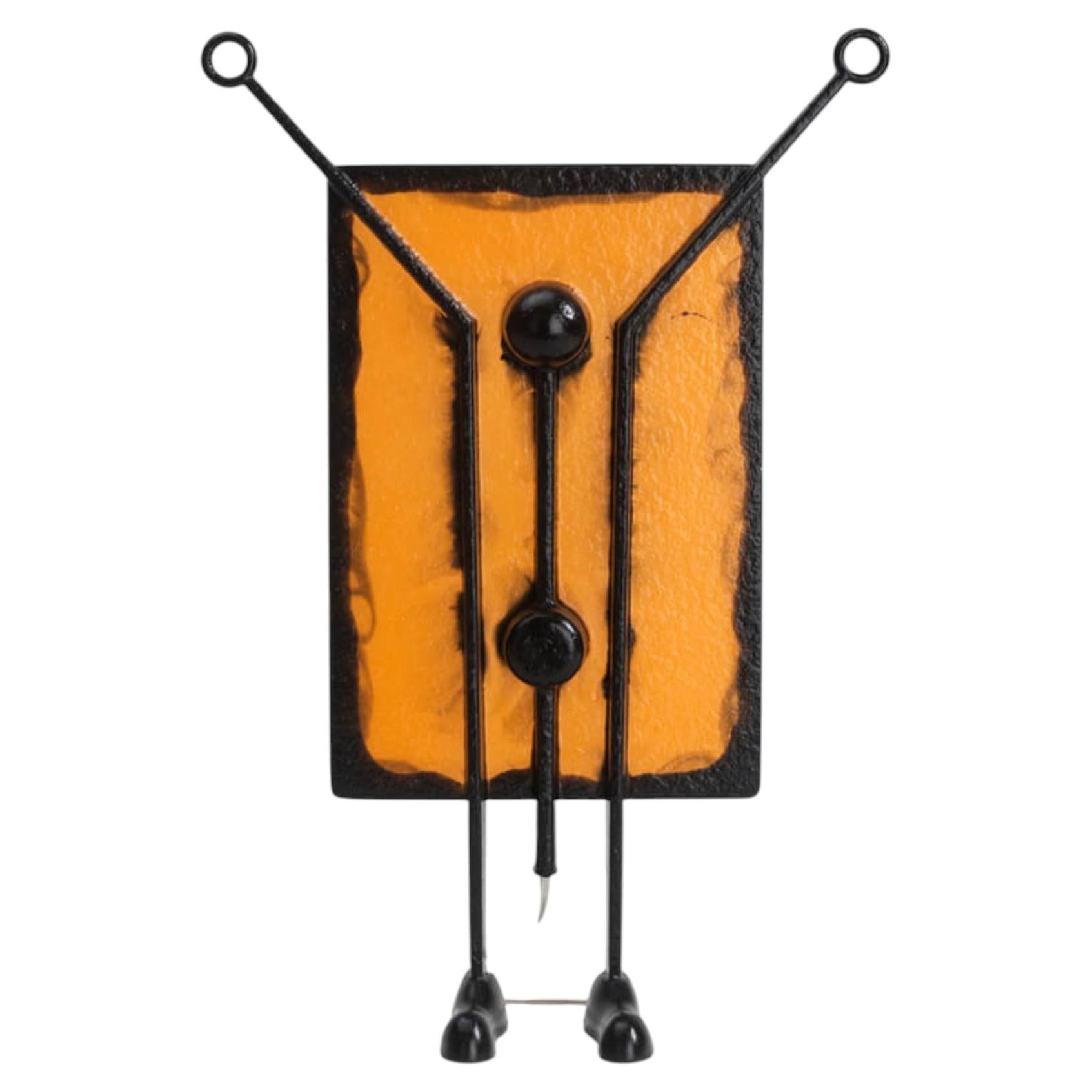 Meritalia Edizioni del Pesce Salvatore Table Lamp by Gaetano Pesce