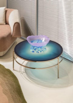 Meritalia Eyes Large coffee table in Glass by Cristián Mohaded