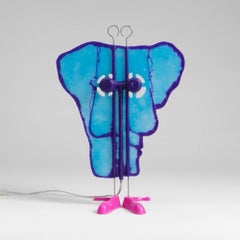 Meritalia Friend Sculptural Table Lamp by Gaetano Pesce Limited Edition Handmade