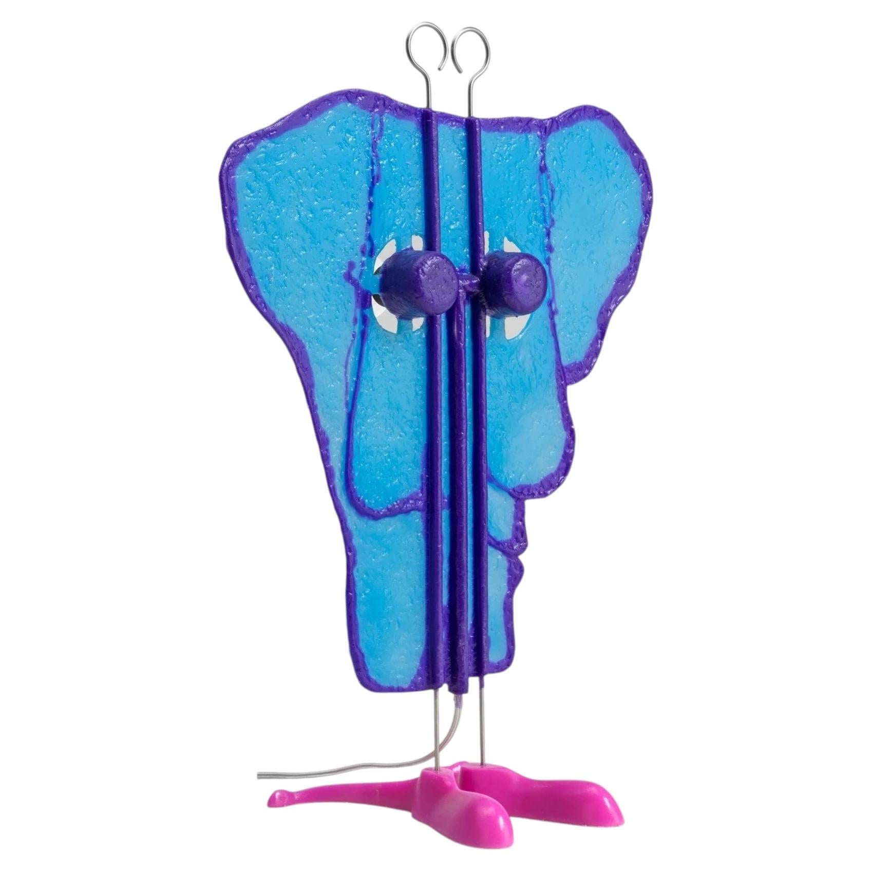 Meritalia Friend Sculptural Table Lamp by Gaetano Pesce Limited Edition Handmade For Sale