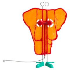 Meritalia Friend Sculptural Table Lamp by Gaetano Pesce Limited Edition Handmade