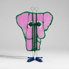 Lámpara de mesa escultural «Meritalia Friend», de Gaetano Pesce, edición limitada y hecha a mano