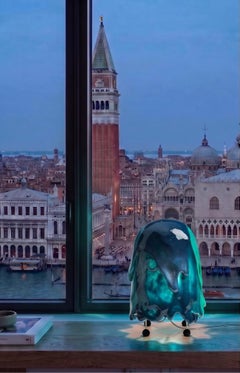 Meritalia Ghost Sculptural Table Lamp by Gaetano Pesce, Limited Edition Handmade