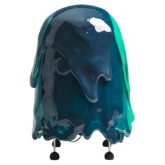 Meritalia Ghost Sculptural Table Lamp by Gaetano Pesce, Limited Edition Handmade