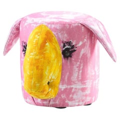 Meritalia Gli Amici, Canarino Pouf by Gaetano Pesce