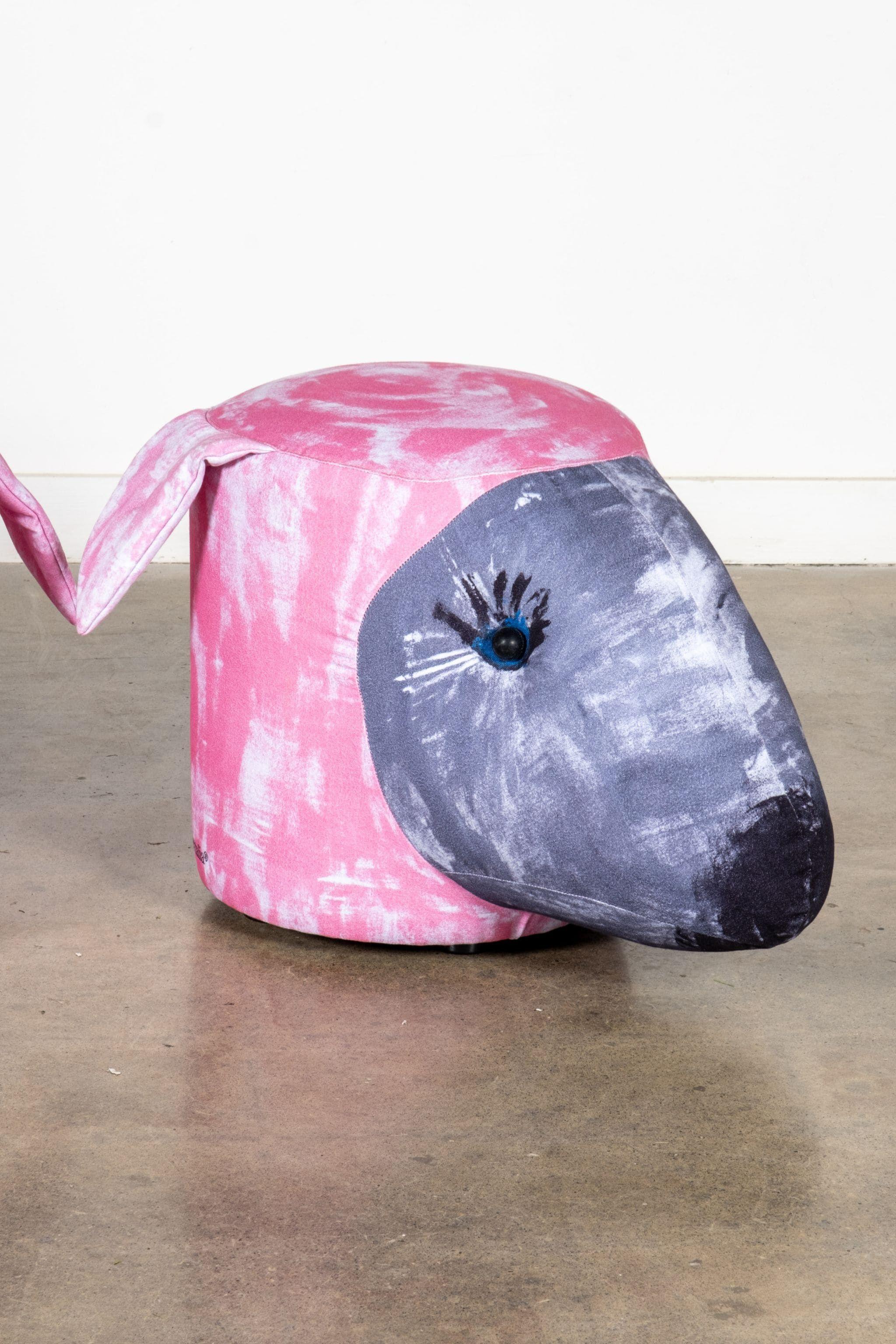 Postmoderne Meritalia Gli Amici, Pecora Pouff by Gaetano Pesce en vente