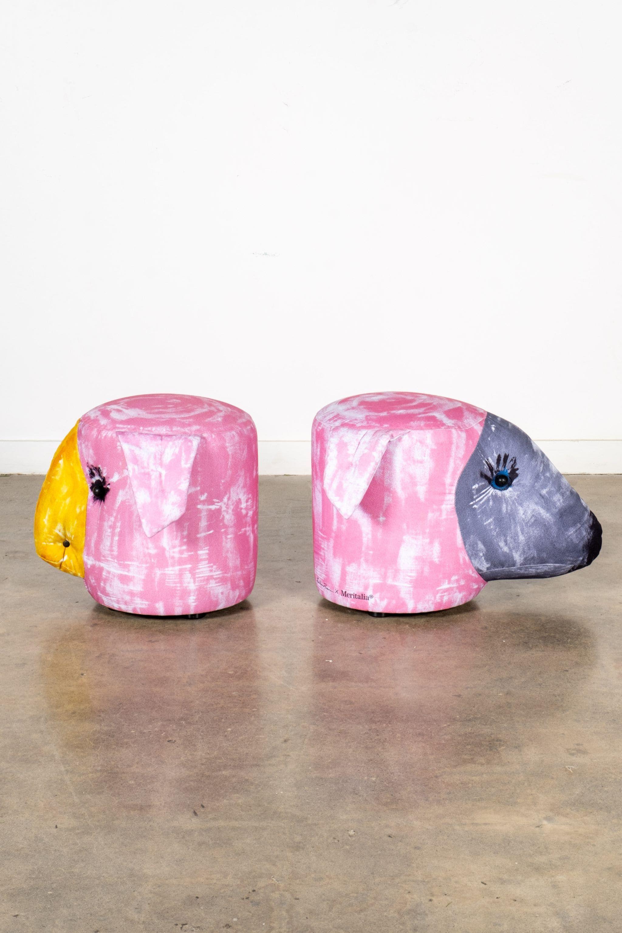 XXIe siècle et contemporain Meritalia Gli Amici, Pecora Pouff by Gaetano Pesce en vente
