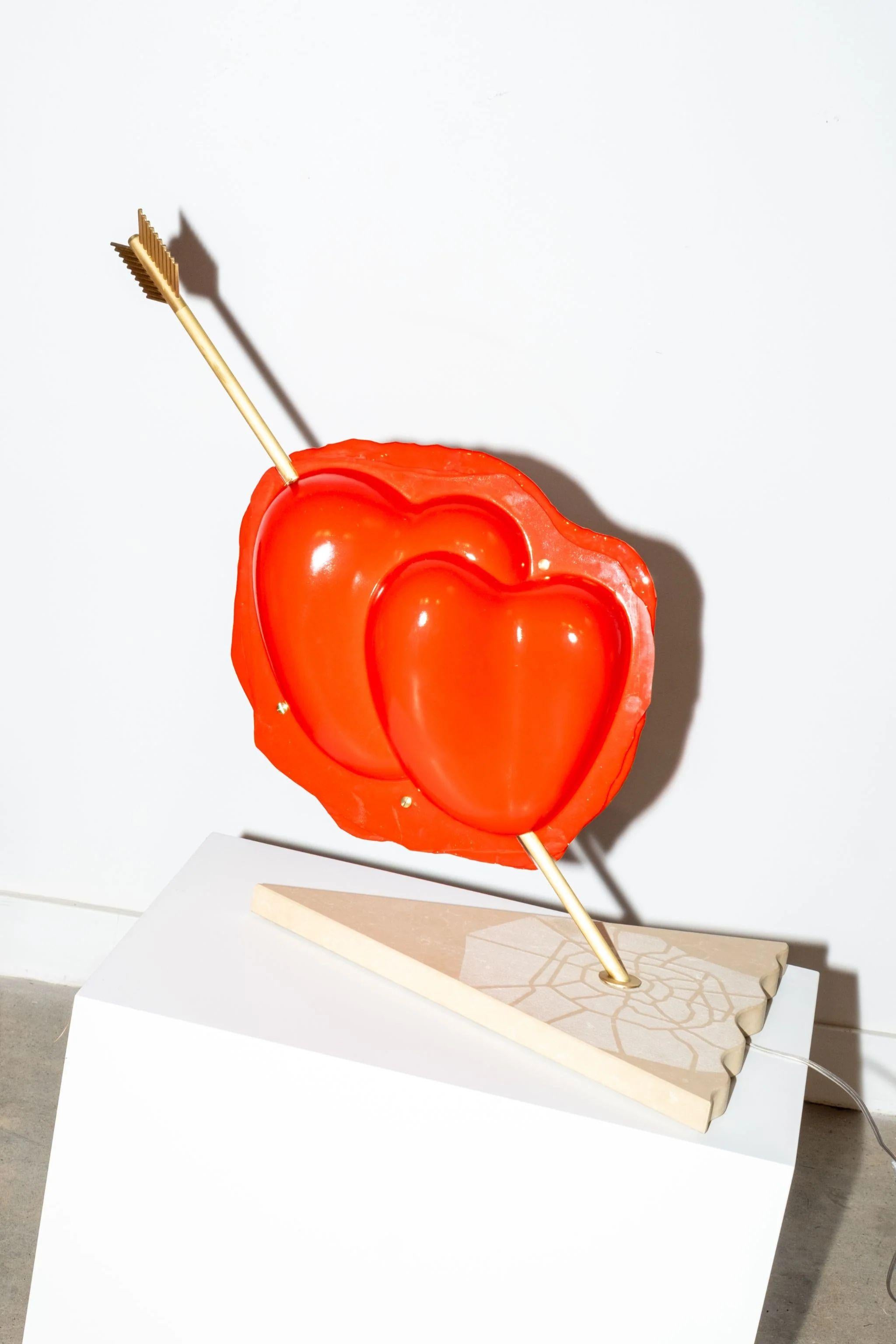 Lámpara Meritalia Love de Gaetano Pesce Metal en venta