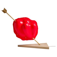Edizioni del Pesce Meritalia „Love“ Tischlampe von Gaetano Pesce, limitierte Auflage